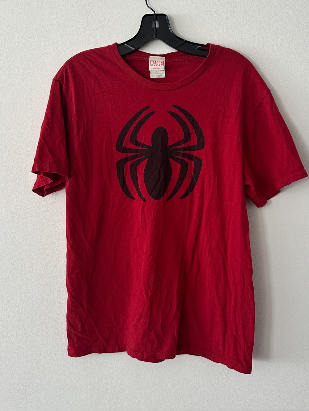 Marvel Red Spider-Man T-Shirt Port & Company Brand Size M
